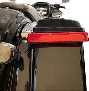 ProBEAM® LED Sequential BAGZ™ Saddlebag Lights, Chrome Red - 14+ Touring Taillight & Turn Signals Custom Dynamics