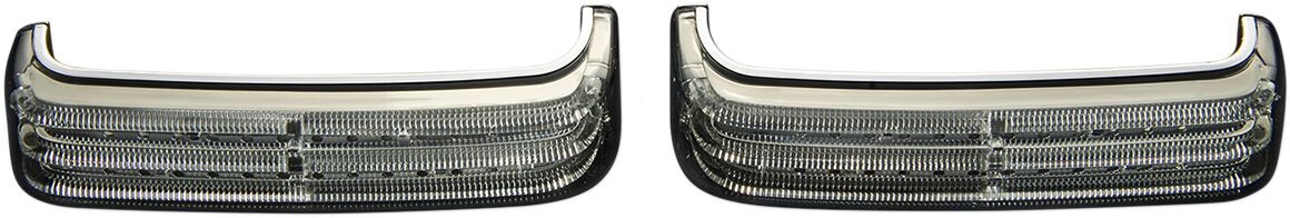 Custom Dynamics BCM4 ProBEAM LED Saddlebag Lights, Chrome Smoked - 14-22 Touring Light Accessory Custom Dynamics