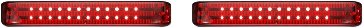 Custom Dynamics Light Led Sbag Chr/Red ACCESSORY LIGHT GROUP Custom Dynamics