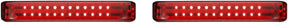 Custom Dynamics Light Led Sbag Chr/Red ACCESSORY LIGHT GROUP Custom Dynamics