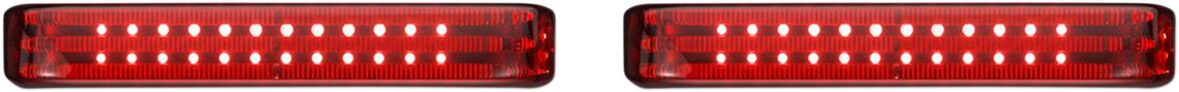 Custom Dynamics Light Led Sbag Chr/Red ACCESSORY LIGHT GROUP Custom Dynamics