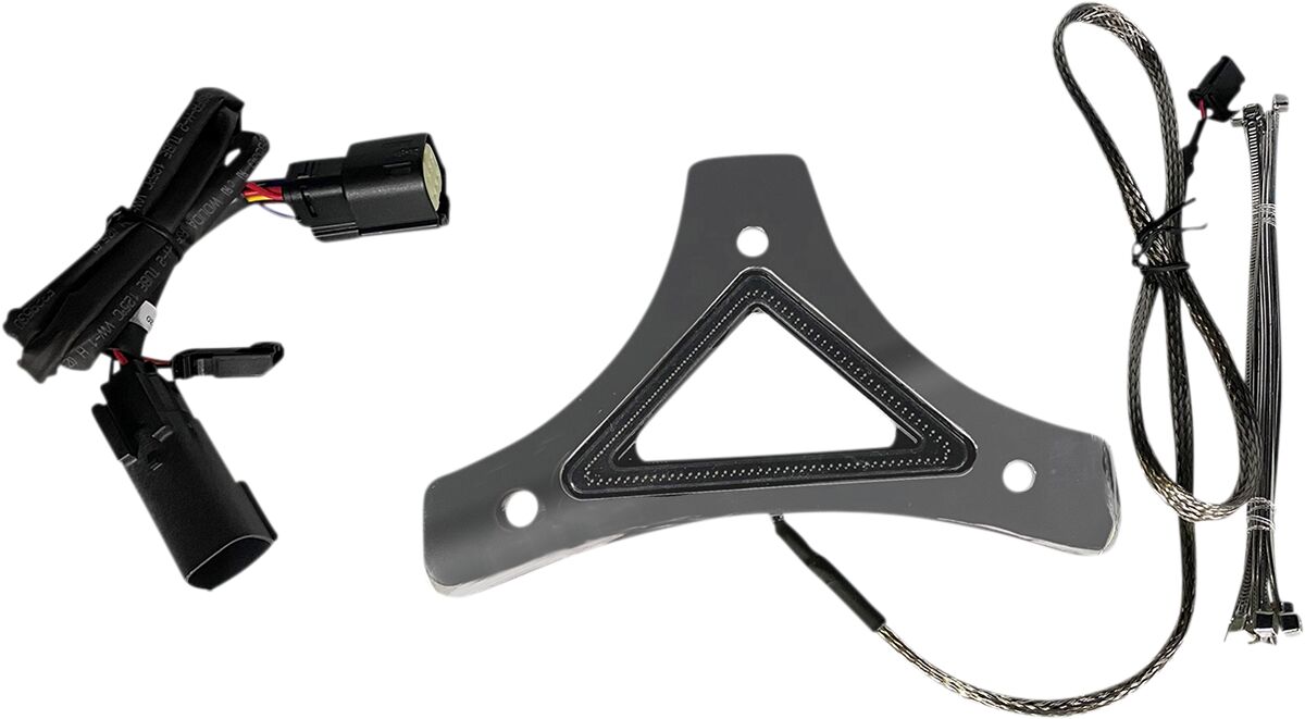 Custom Dynamics Light Led Bkrst Rnbrk Chr ACCESSORY LIGHT GROUP Custom Dynamics