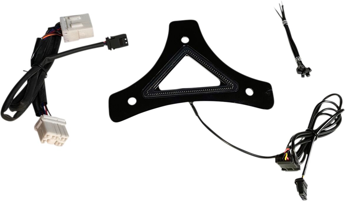 Custom Dynamics Light Led Bkrst Rnbrk Blk ACCESSORY LIGHT GROUP Custom Dynamics