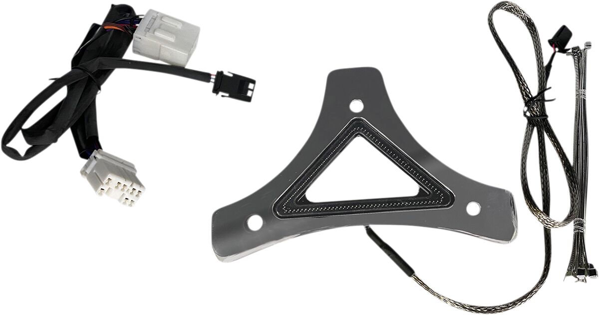Custom Dynamics Light Led Bkrst Rnbrk Chr ACCESSORY LIGHT GROUP Custom Dynamics