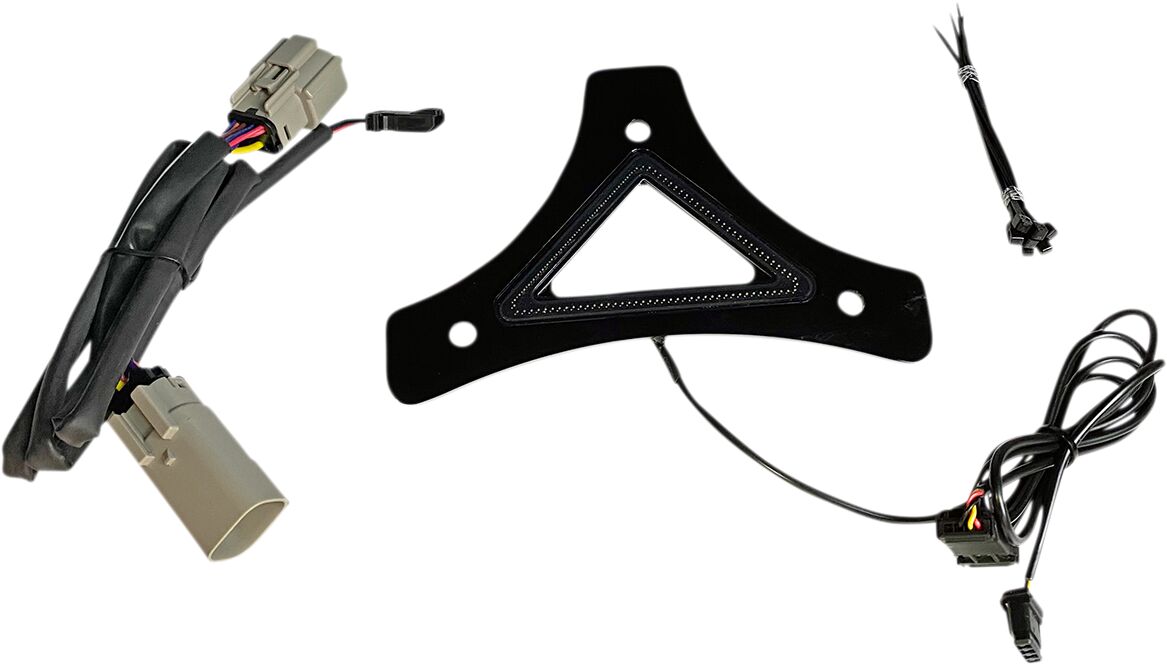 Custom Dynamics Light Led Bkrst Rnbrk Blk ACCESSORY LIGHT GROUP Custom Dynamics