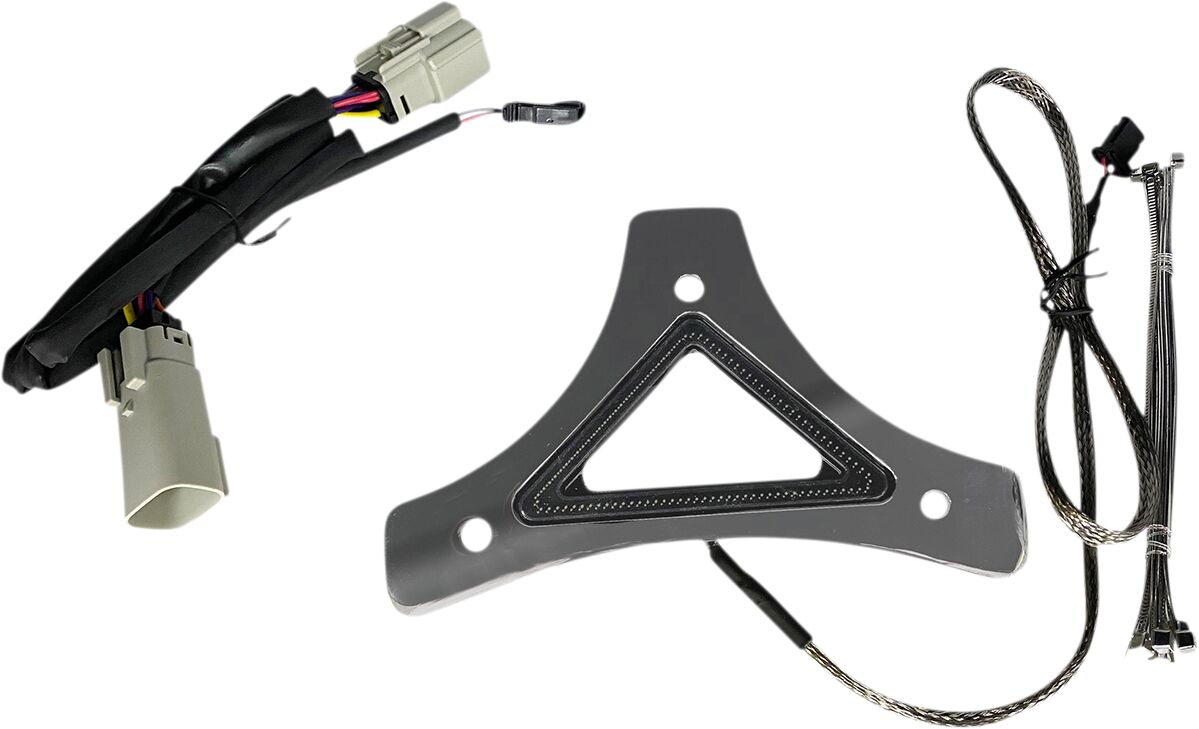 Custom Dynamics Light Led Bkrst Rnbrk Chr ACCESSORY LIGHT GROUP Custom Dynamics