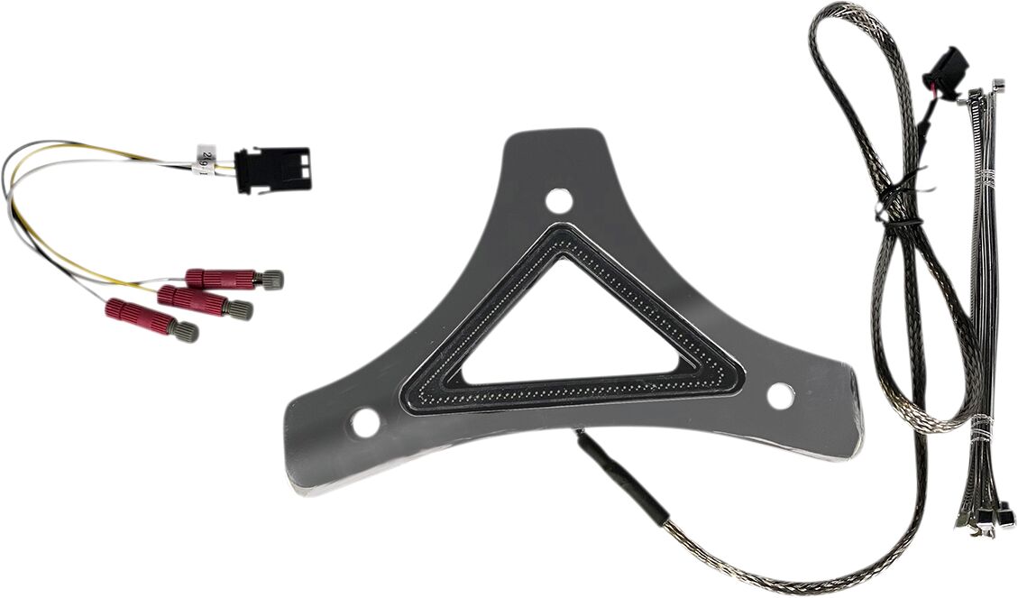 Custom Dynamics Light Led Bkrst Rnbrk Chr ACCESSORY LIGHT GROUP Custom Dynamics