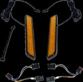 Custom Dynamics Led Fork Light, Amber Gloss Black - 14+ Touring & Trike Light Accessory Custom Dynamics