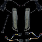 Custom Dynamics Led Fork Light, Smoked Gloss Black - 14+ Touring & Trike Light Accessory Custom Dynamics