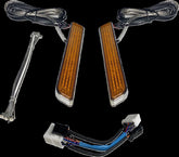 Custom Dynamics Light Led Fork Amb Chr ACCESSORY LIGHT GROUP Custom Dynamics