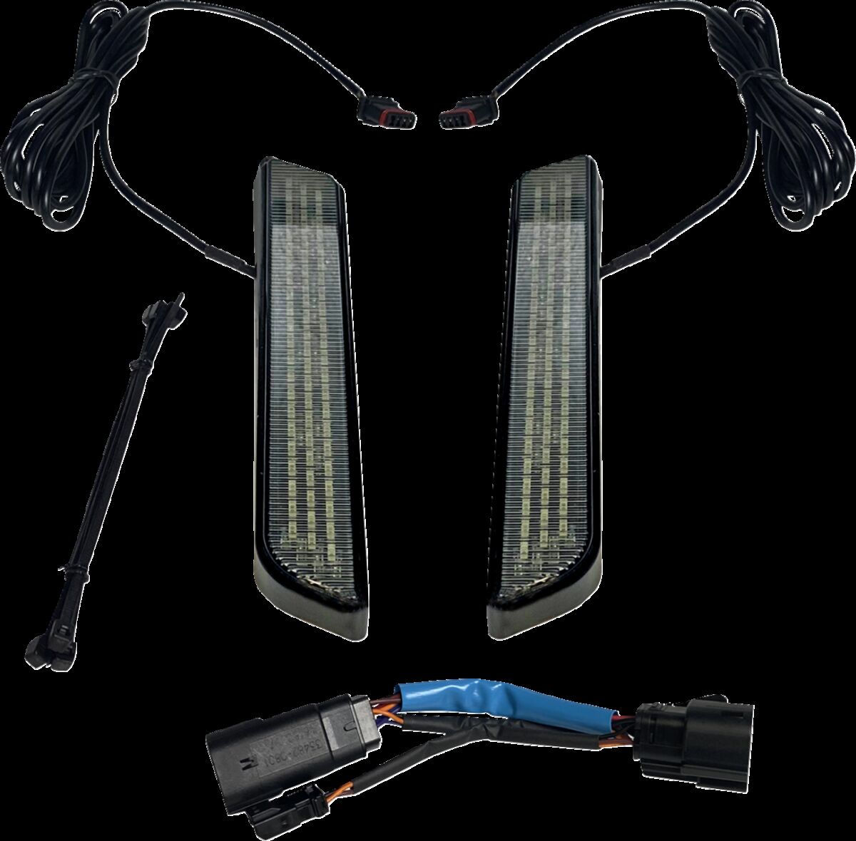 Custom Dynamics Light Led Fork Smk Blk ACCESSORY LIGHT GROUP Custom Dynamics