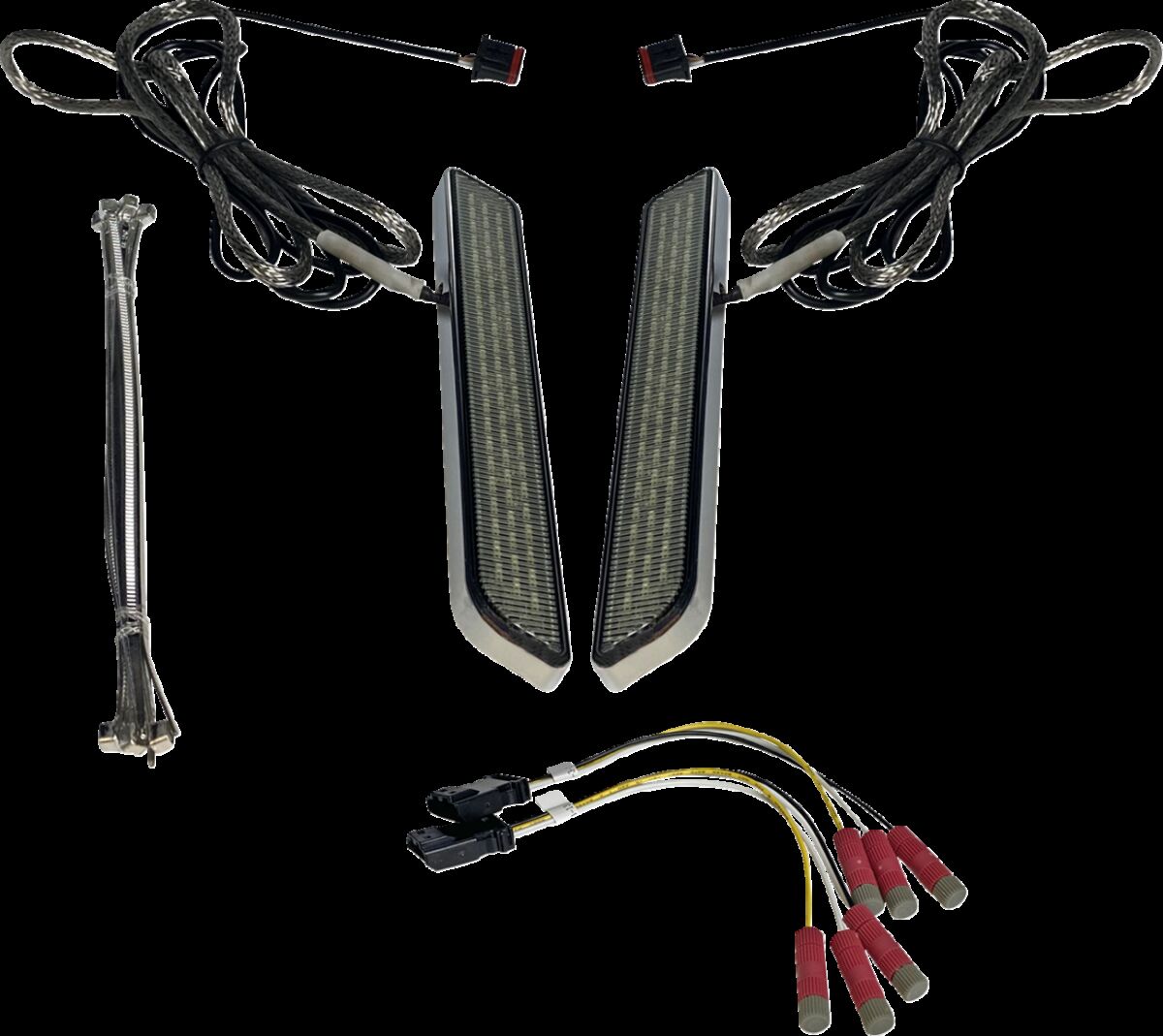 Custom Dynamics Light Led Fork Smk Chr ACCESSORY LIGHT GROUP Custom Dynamics
