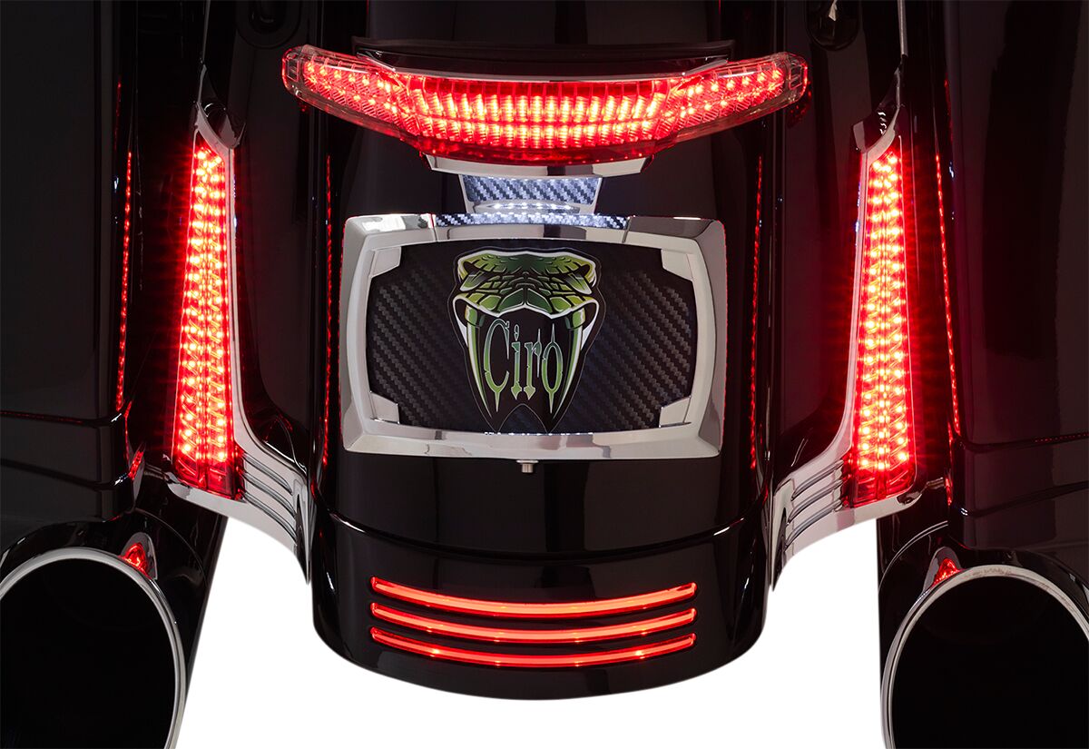 Ciro Lights Fill Red Flhx Chr Light Accessory Ciro