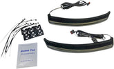 Custom Dynamics Saddlebag LED Lights, Smoked - 19+ Indian Light Accessory Custom Dynamics