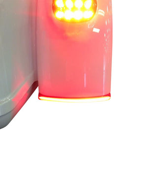 LED Fender Lights, Red - 21+ Trike Taillight & Turn Signals Custom Dynamics