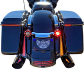 Dual Color Fascia LED Panel Lights, Black Smoke - 14+ Touring Taillight & Turn Signals Custom Dynamics Default Title