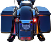 Custom Dynamics Dual Color Fascia LED Panel Lights, Black Smoked - 10-13 Touring Light Accessory Custom Dynamics