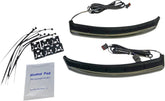 Custom Dynamics LED Saddlebag Lights, Smoked - Indian Light Accessory Custom Dynamics