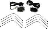 Custom Dynamics PLUGZ™ Antenna Grommet Lights, Chrome Smoked - 06+ Touring Light Accessory Custom Dynamics