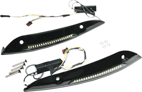 Custom Dynamics Genesis® 4 Dynamic LED Sequential Turn Signals, Black - 15-24 Touring Light Accessory Custom Dynamics