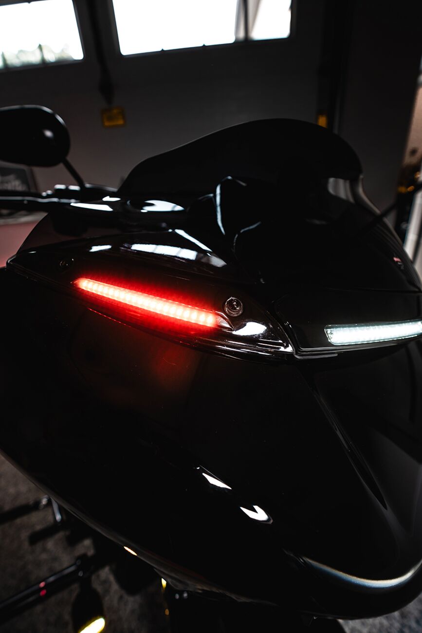 Custom Dynamics Genesis® 4 Dynamic LED Sequential Turn Signals, Black - 15-24 Touring Light Accessory Custom Dynamics