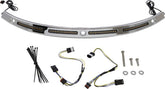 Custom Dynamics V2 Batwing Windshield Trim Sequential Turn Signal, Chrome - 14+ Touring & Trike Light Accessory Custom Dynamics