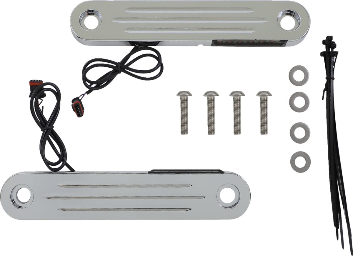 Custom Dynamics Light Dyn Strip Flht Chr ACCESSORY LIGHT GROUP Custom Dynamics
