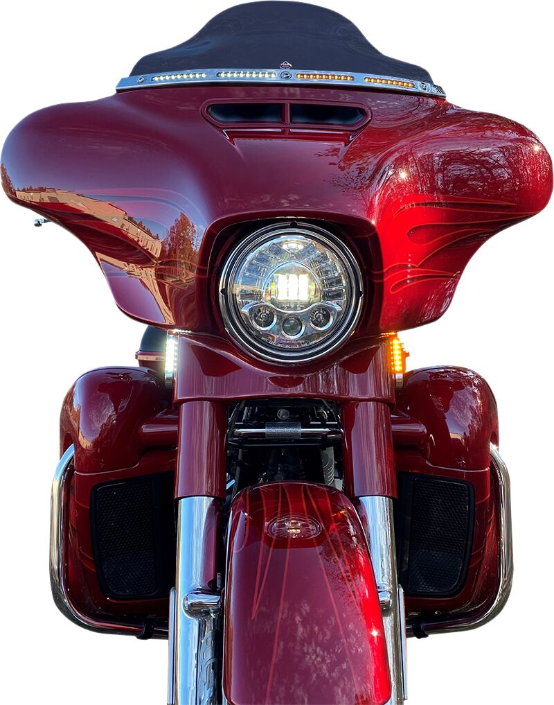 Custom Dynamics Light Dyn Strip Flht Chr ACCESSORY LIGHT GROUP Custom Dynamics