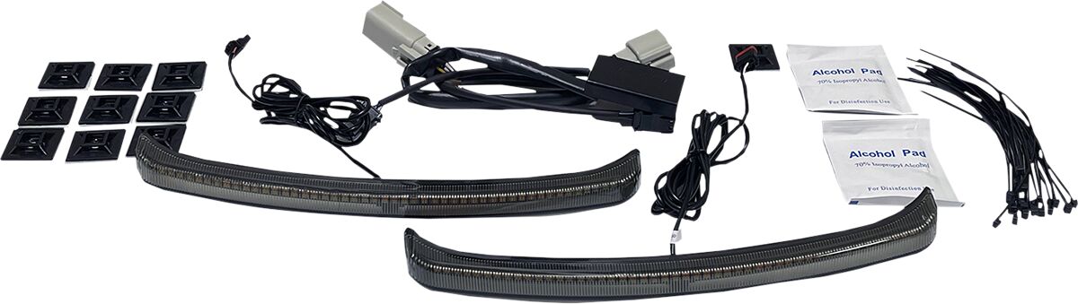 Custom Dynamics Dynamic LED Fender Lights - 14+ Trike Light Accessory Custom Dynamics