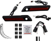 Saddlebag LED Latch Light, Red Black - 14+ Touring Turn Signals Custom Dynamics Default Title