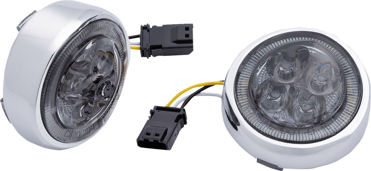 Ciro Light Fang Frt Chr/Smk Light Accessory Ciro