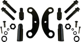 Custom Dynamics Caliper Mounts for ProBEAM® Fog Lights, Chrome - 96-24 Touring & Trike Light Accessory Custom Dynamics
