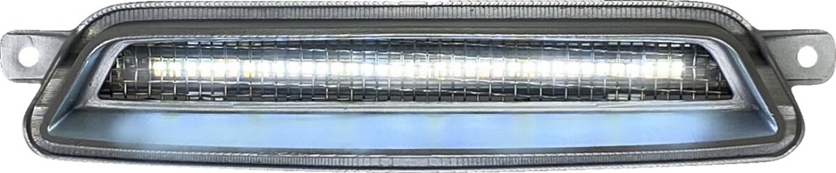 Custom Dynamics Dynamic LED Fairing Vent Insert, Chrome - 19+ Indian Light Accessory Custom Dynamics