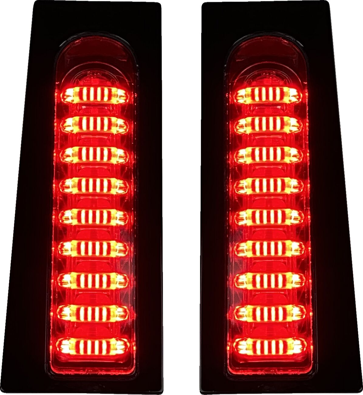 Light Probeam Fillerz Dual Color Gloss Blk W/ Smoked Lens Taillight & Turn Signals Custom Dynamics Default Title