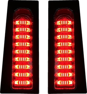 Light Probeam Fillerz Dual Color Gloss Blk W/ Smoked Lens Taillight & Turn Signals Custom Dynamics Default Title