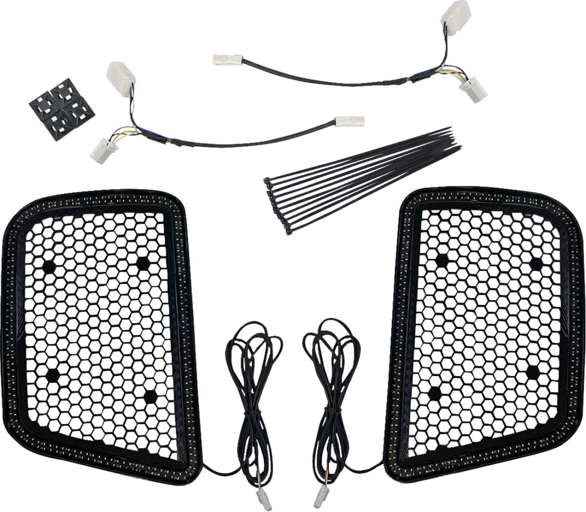 Dynamic Lower Fairing Lights - 06-13 Touring Auxiliary Light Custom Dynamics Default Title