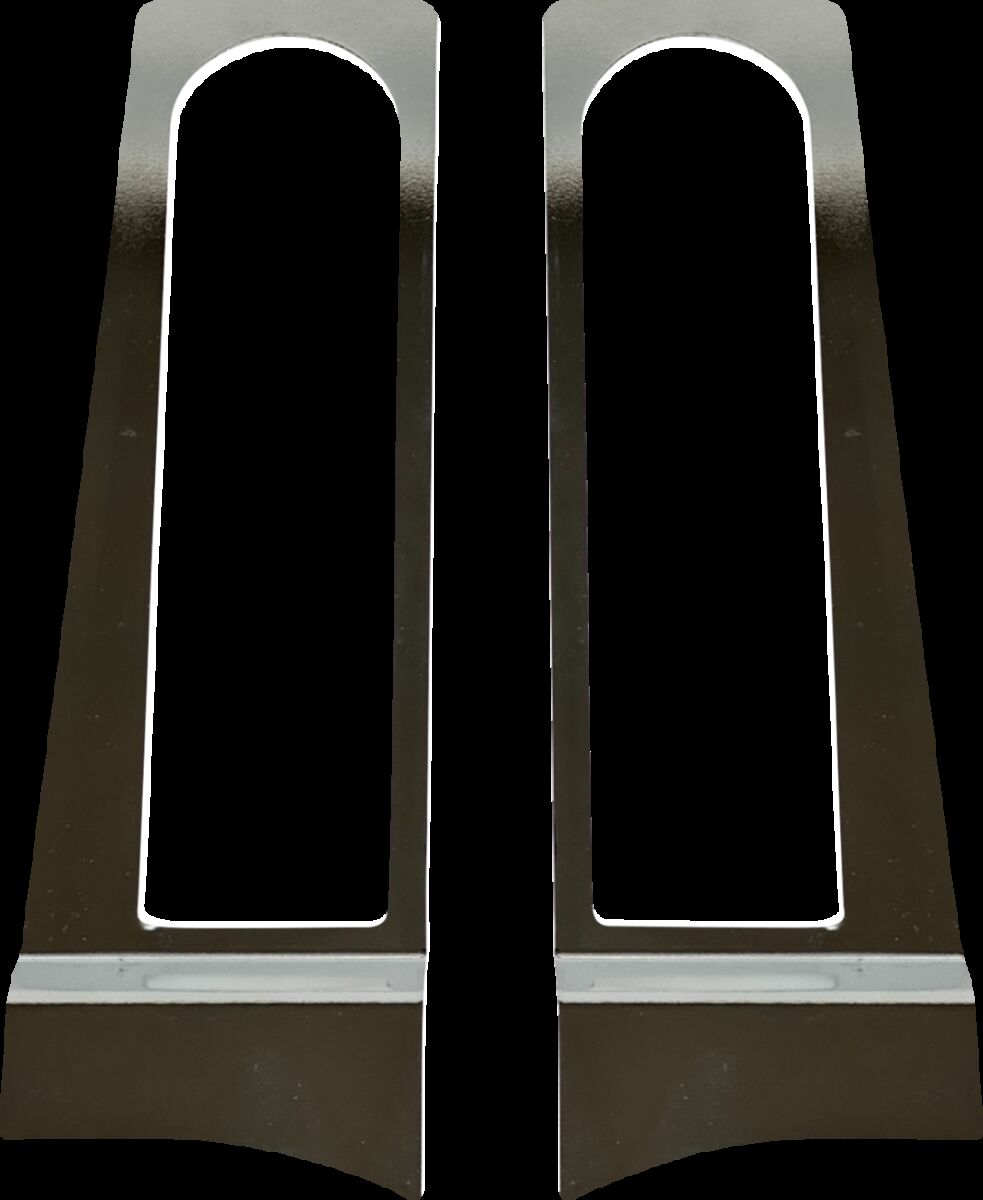 Custom Dynamics Fillerz® Fender Support Bolt Covers, Chrome - 14+ Touring Light Accessory Custom Dynamics