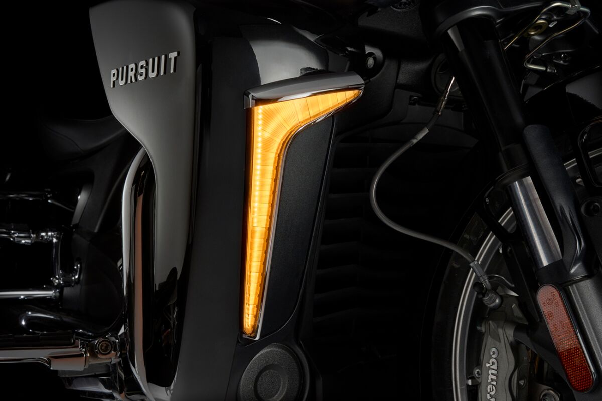 Ciro Lights Lower Fairing Indian Chrome Light Accessory Ciro