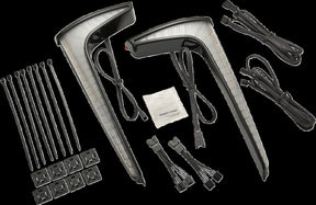 Ciro Lights Lower Fairing Indian Black Light Accessory Ciro