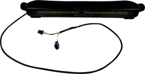 Lights Led Windshield Trim, Gloss Black - 15+ Touring Auxiliary Light Custom Dynamics