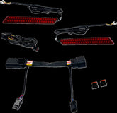 Custom Dynamics Dual Color LED Saddlebag Latch Lights™, Red - 23+ Touring Light Accessory Custom Dynamics