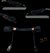 Custom Dynamics Dual Color LED Saddlebag Latch Lights™, Smoked - 23+ Touring Light Accessory Custom Dynamics