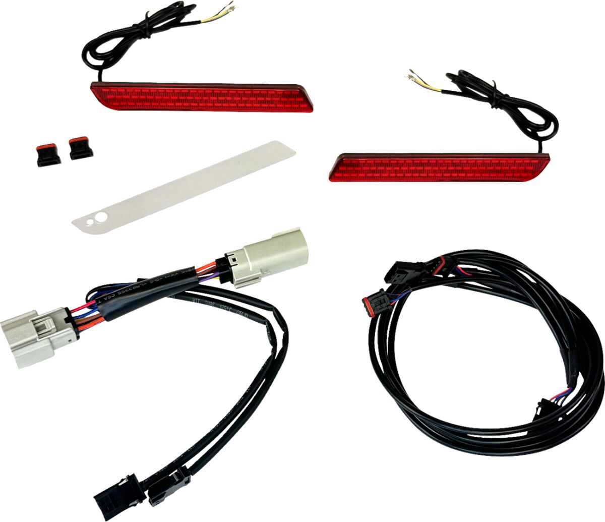 LED Reflector Replacement, Red - 14+ Trike & Touring Auxiliary Light Custom Dynamics Default Title