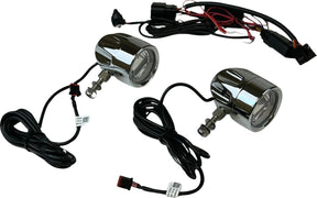 ProBEAM® LED Halo Fog Lamps, Chrome - 23+ Touring Auxiliary Light Custom Dynamics Default Title