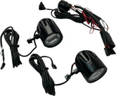 ProBEAM® LED Halo Fog Lamps, Black - 23+ Touring Auxiliary Light Custom Dynamics Default Title