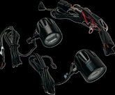 Custom Dynamics ProBEAM® LED Halo Fog Lamps, Black - 23+ Touring Light Accessory Custom Dynamics