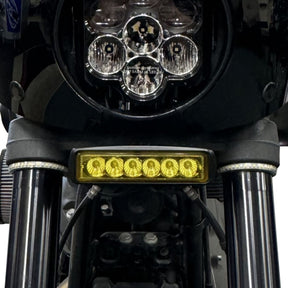 Light Bar Mounting Bracket - 20-24 Softail FXLRS Headlight Bracket Custom Dynamics