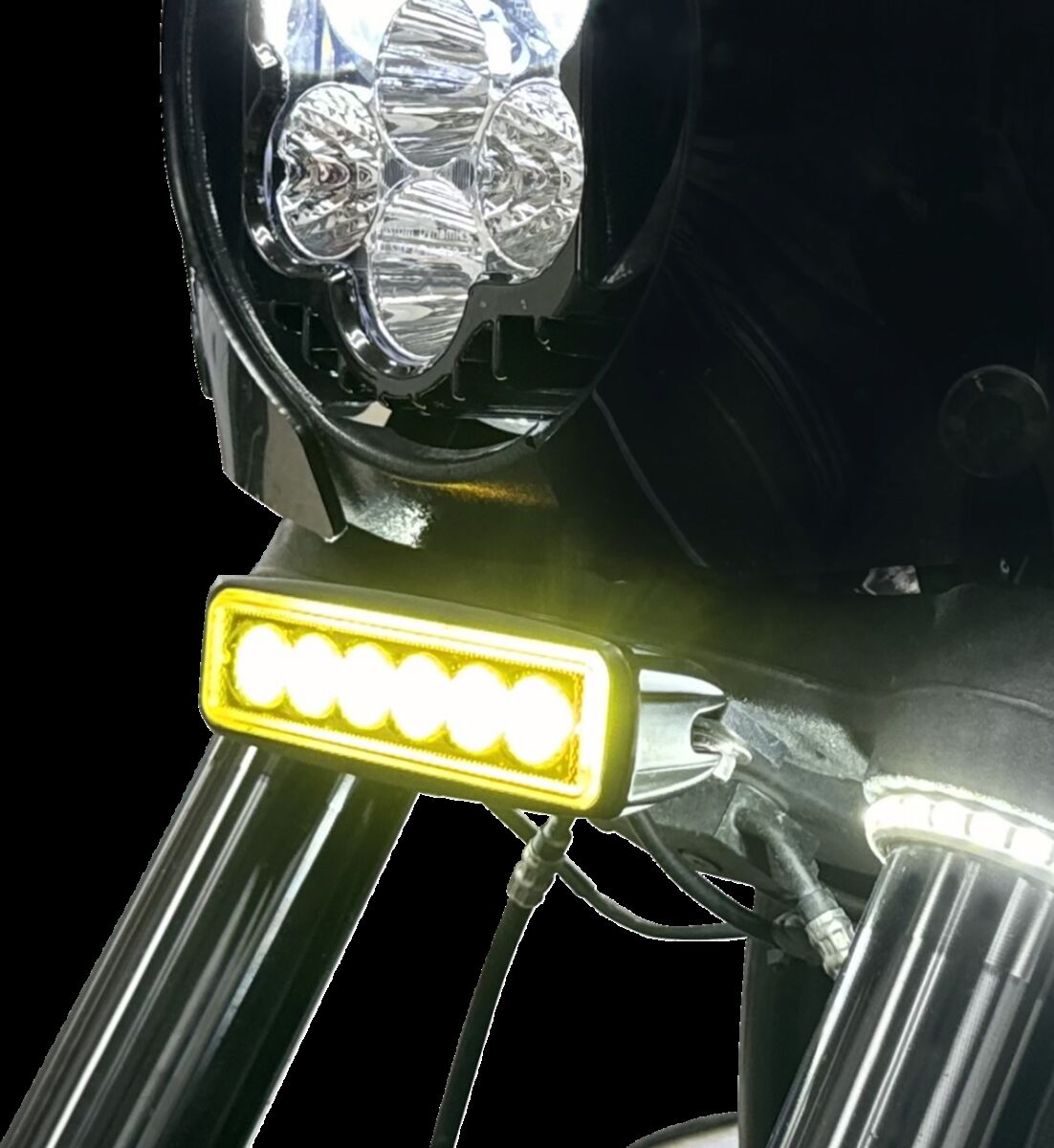Custom Dynamics Light Bar Mounting Bracket - 20-24 Softail FXLRS Light Accessory Custom Dynamics