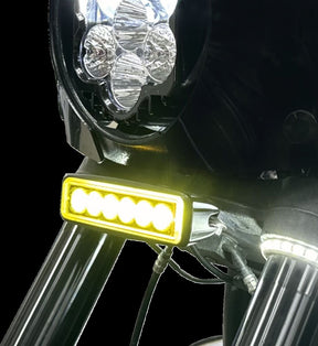 Custom Dynamics Light Bar Mounting Bracket - 20-24 Softail FXLRS Light Accessory Custom Dynamics