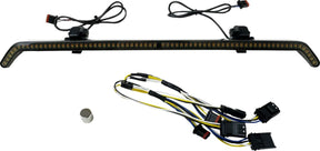 Custom Dynamics Center Fairing Vent Trim with Turn Signals - 23+ Touring Light Accessory Custom Dynamics